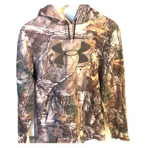 Under armour camo hoodie